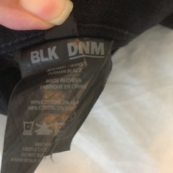BLK DNM black jeans size 28 - Picture 11 of 17
